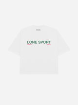 LONE SPORT BOX T-SHIRT - WHITE